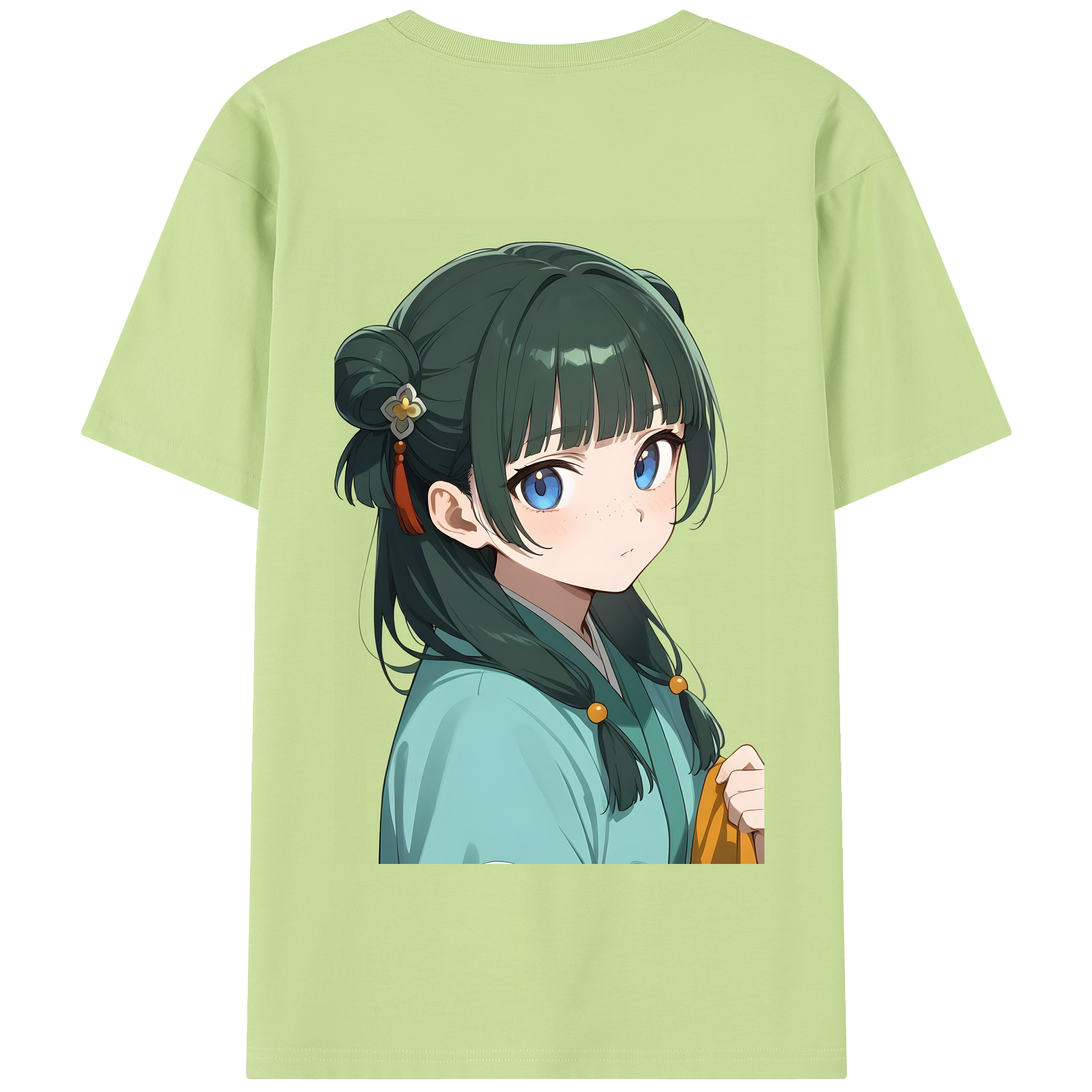 （画像用） 薬屋のひとりごと The Apothecary Diaries 綿100％半袖Tシャツ（背面プリント）